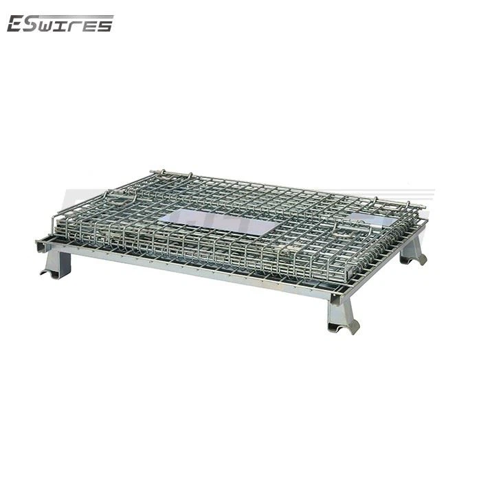 Collapsible Stacking Metal Wire Mesh Container