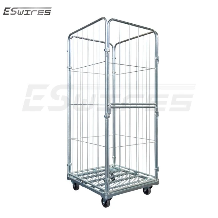 Folding Laundry Trolley On Wheels