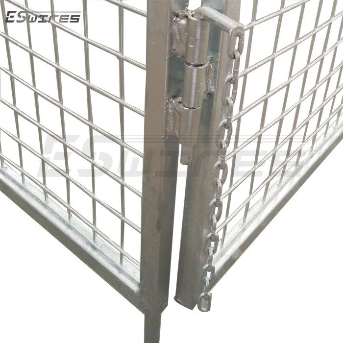 7x4 galvanised cage trailer Chains